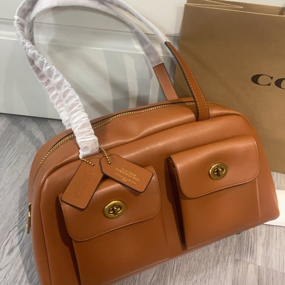 Coach Twin Pocket Tote